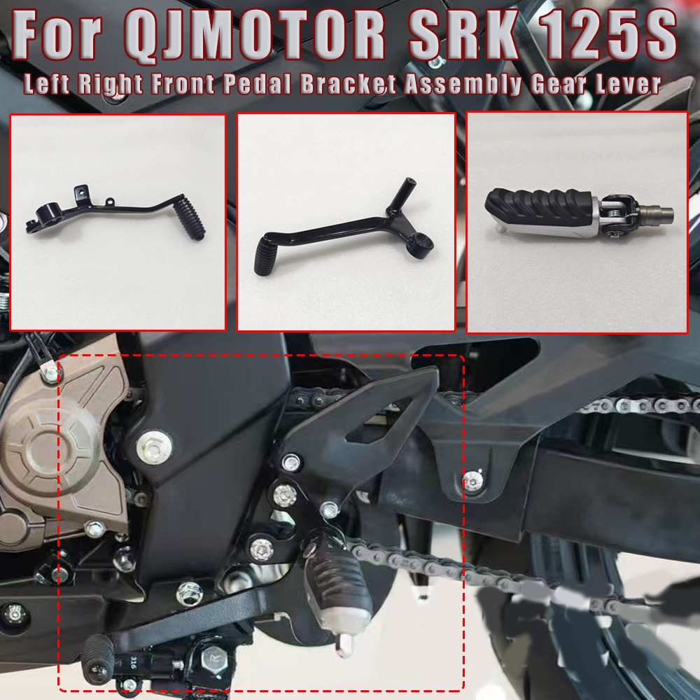 Motorcycle Gear Change - Motorrad Links Rechts Vorne Pedal Halterung