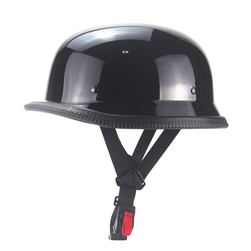 Motorcycle Gear Vintage - Motorrad Helm vintage Halbe Gesicht Helm