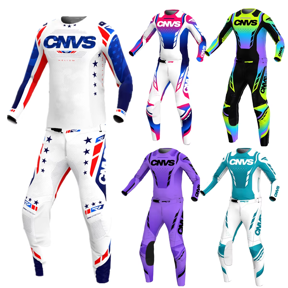 Motorcycle Gear Bundle - 2026 CNVS REVO Moto-Ausrüstungsset MX Enduro-Anzug