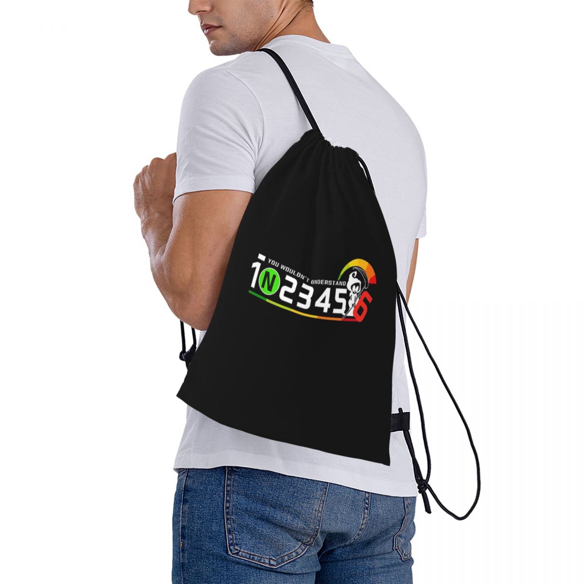Motorcycle Gear Bundle - Motorrad-Ausrüstung, Biker-Rucksäcke, multifunktionale Tasche mit Kordelzug,