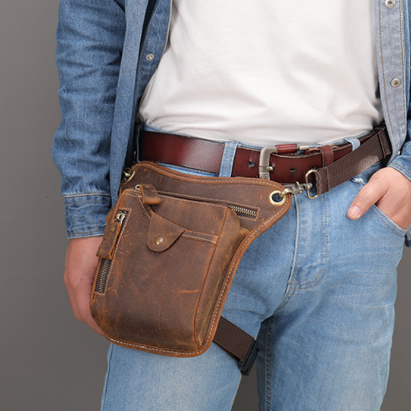 Motorcycle Gear Vintage - Vintage Männer Taille Fanny Pack Drop