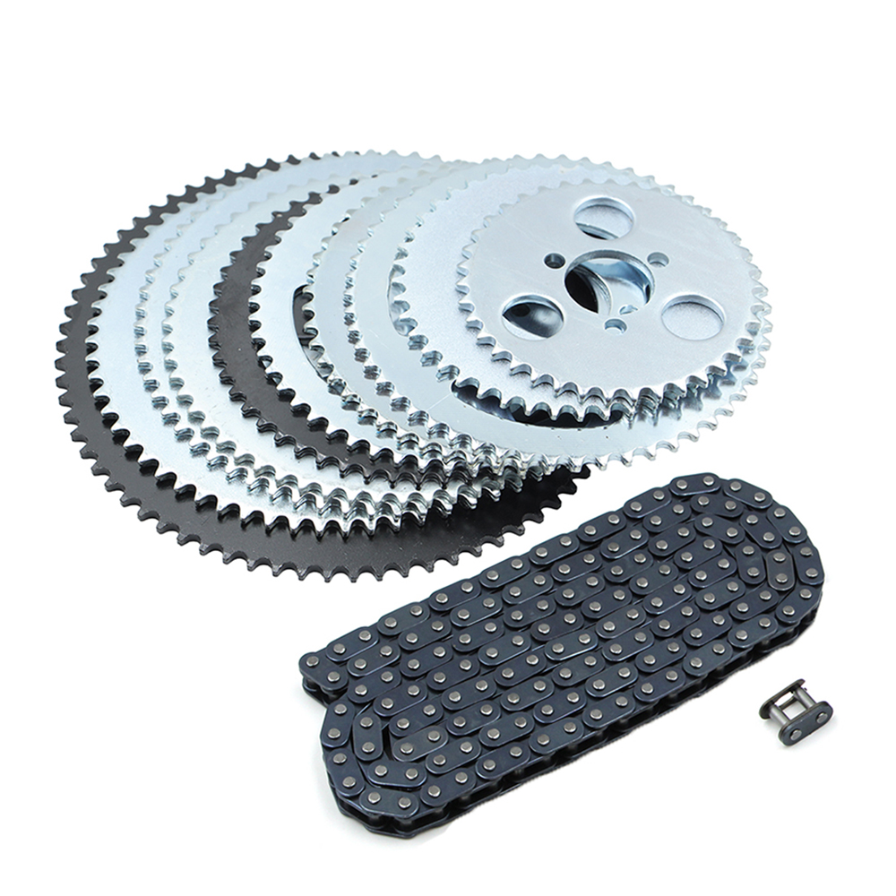 Motorcycle Gear Bundle - T8F-116L Kettenrad-Kit mit 36/38/44/54/58/64/74 Zähnen für