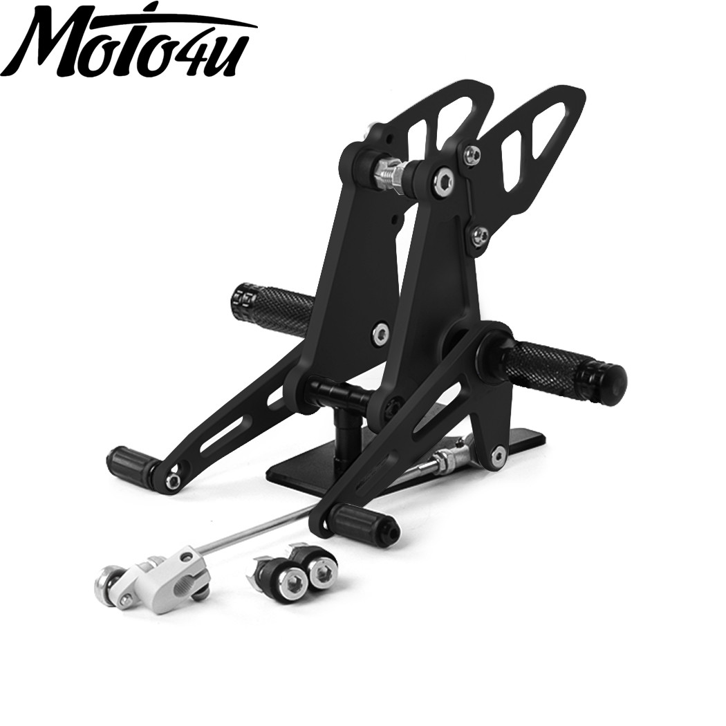 Motorcycle Gear Change - Einstellbare Motorrad Fußrasten Pedal Fußstütze Fußrastenanlage
