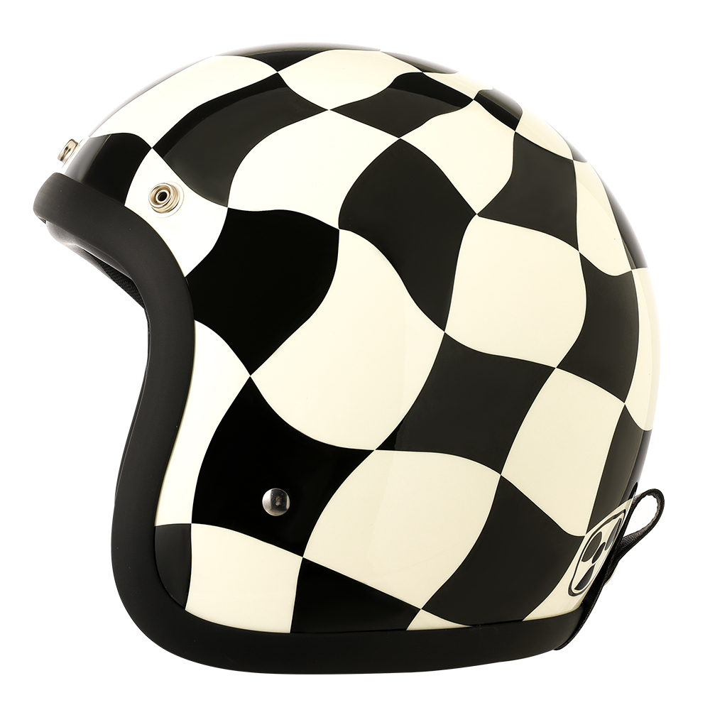 Motorcycle Gear Vintage - Neuer Vintage TT&CO CASCOS Motorradhelm 3/4