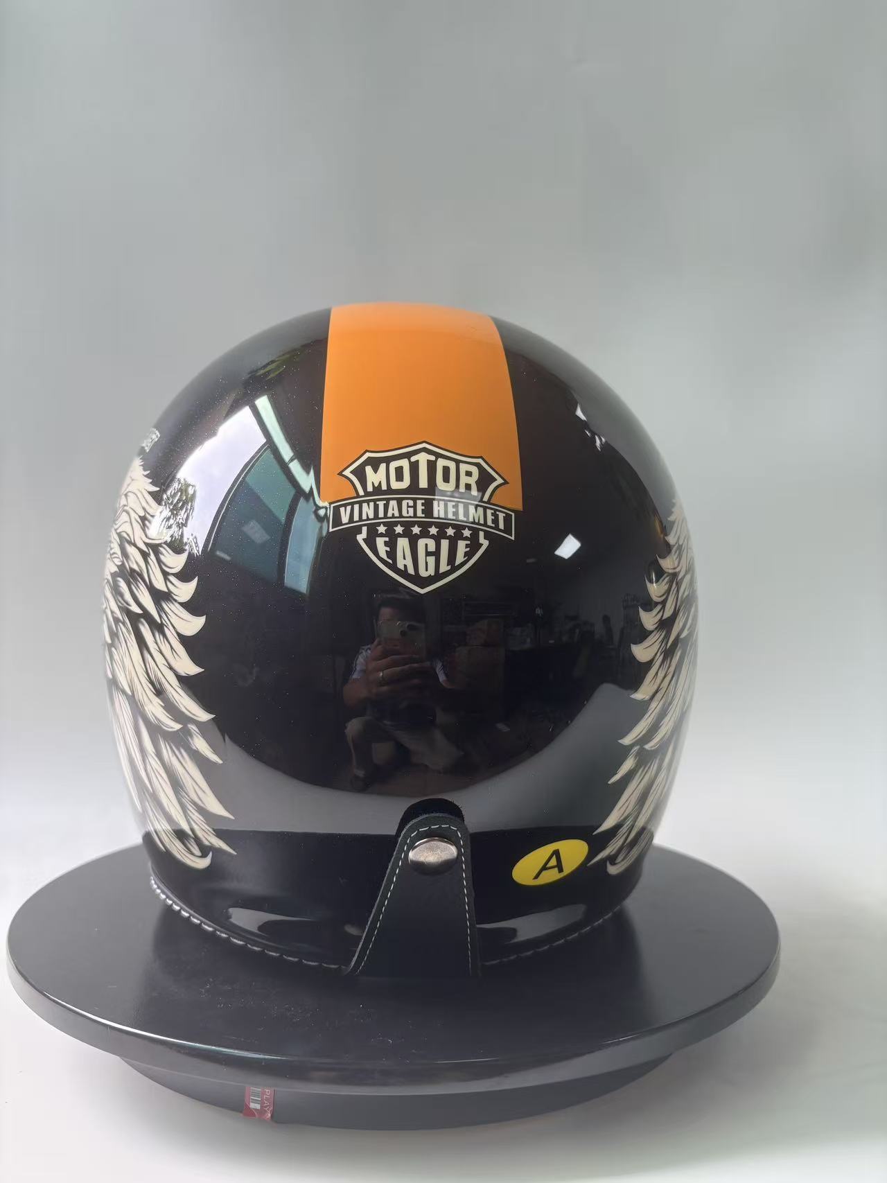 Unisex Retro Dreiviertel-Motor – Motorcycle Gear Vintage Bewertung und Preis