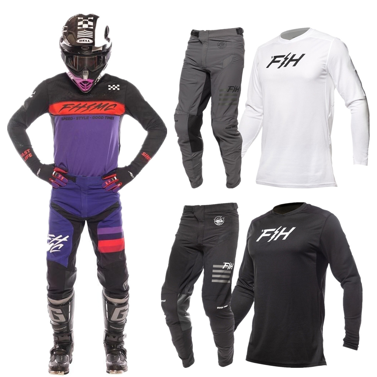 2026 FH Motocross Gear Set Top – Motorcycle Gear Bundle Bewertung und Preis