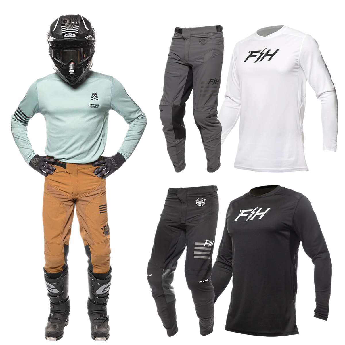 2026 FH Motocross Gear Set Top – Motorcycle Gear Bundle Bewertung und Preis
