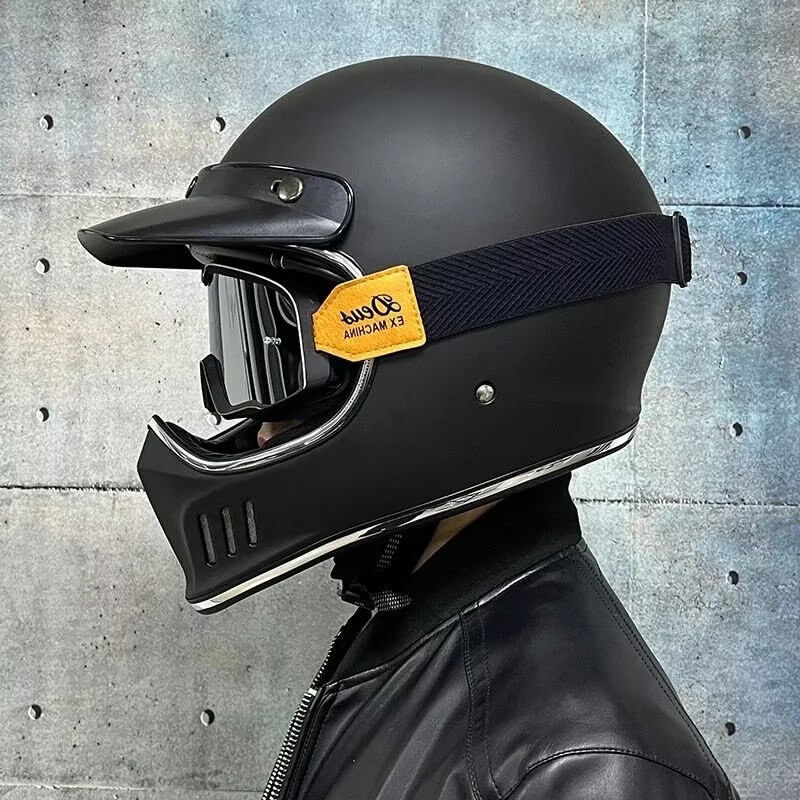 Vintage Vollvisier-Motorradhel – Motorcycle Gear Vintage Bewertung und Preis