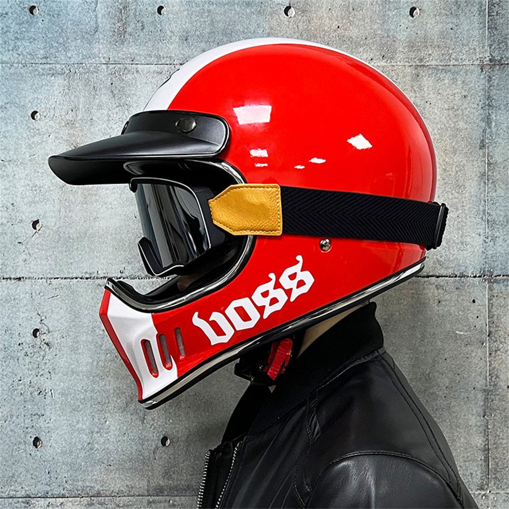 Vintage Vollvisier-Motorradhel – Motorcycle Gear Vintage Bewertung und Preis