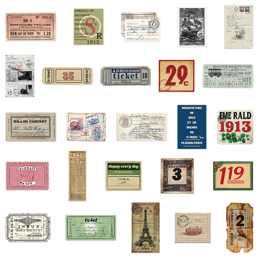 50/100 Stück Vintage Design Er – Motorcycle Gear Vintage Bewertung und Preis