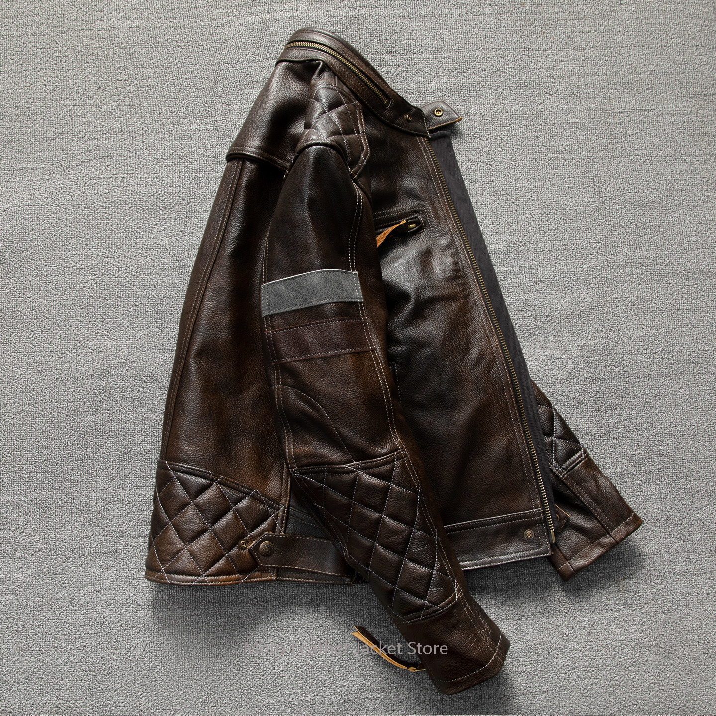 Amerikanische Vintage-Bikerjac – Motorcycle Gear Vintage Bewertung und Preis
