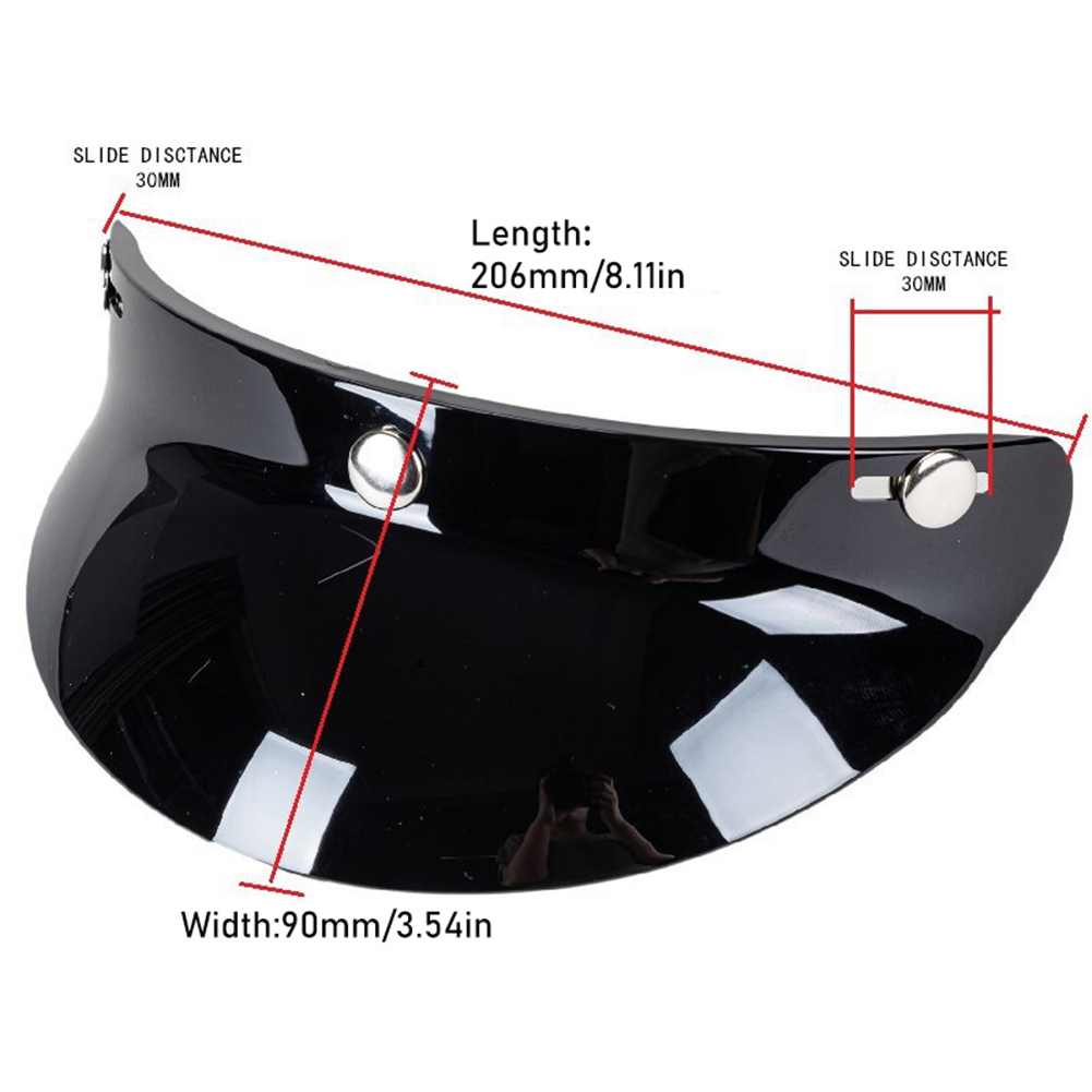 Motorradhelme Visier Peak-Shie – Motorcycle Gear Vintage Bewertung und Preis