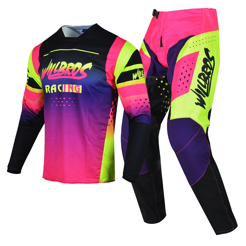 Willbros MX Racing Jersey und  – Motorcycle Gear Bundle Bewertung und Preis