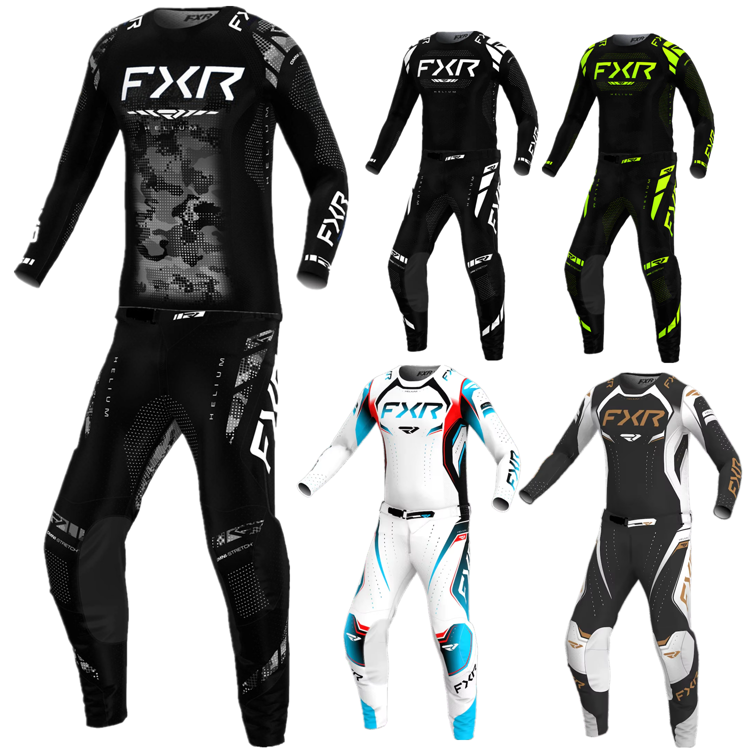 2026 Helium MX Jersey Set fh C – Motorcycle Gear Bundle Bewertung und Preis