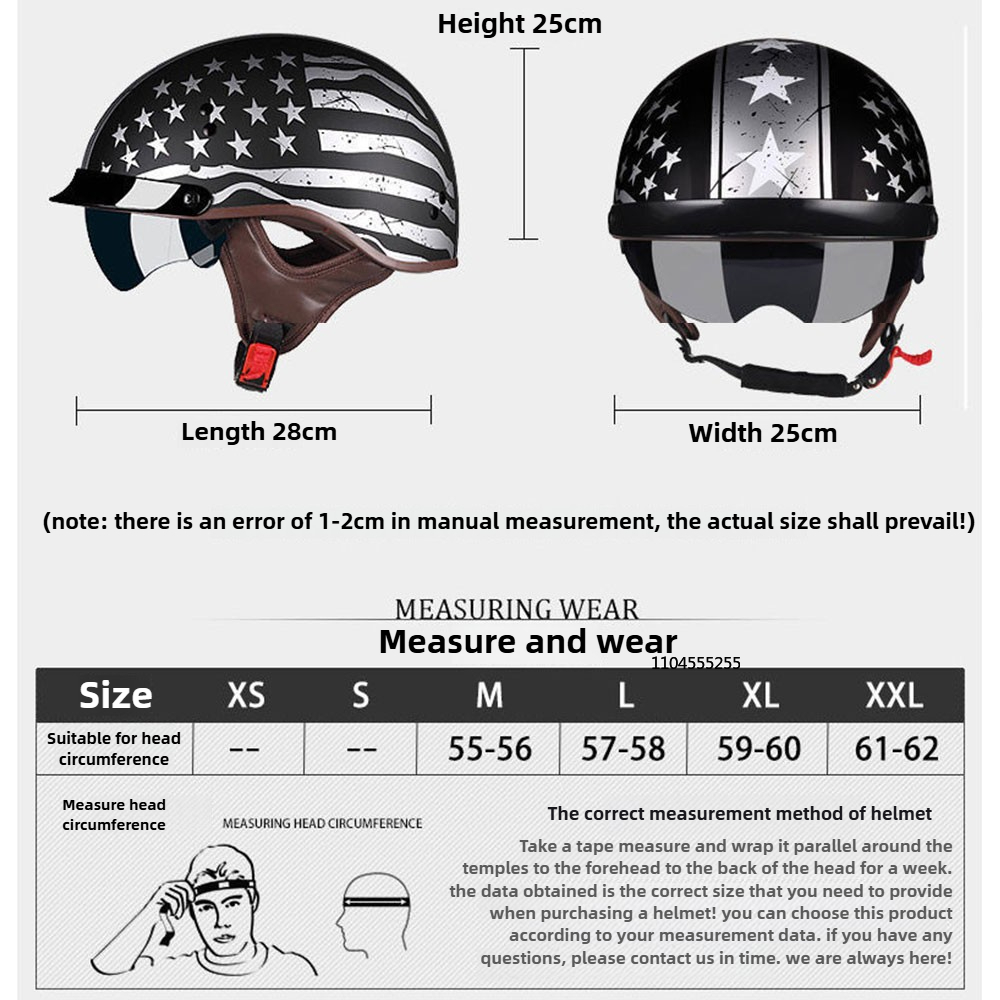 Motorradhelm DOT-Zertifizierun – Motorcycle Gear Vintage Bewertung und Preis