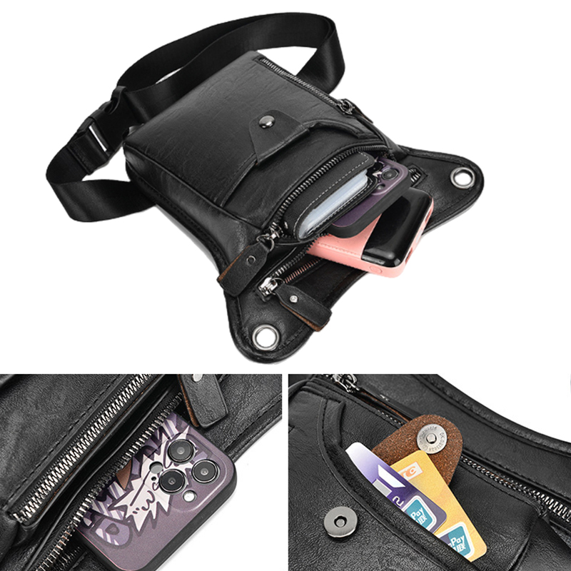 Vintage Pu Leder Taille Pack D – Motorcycle Gear Vintage Bewertung und Preis